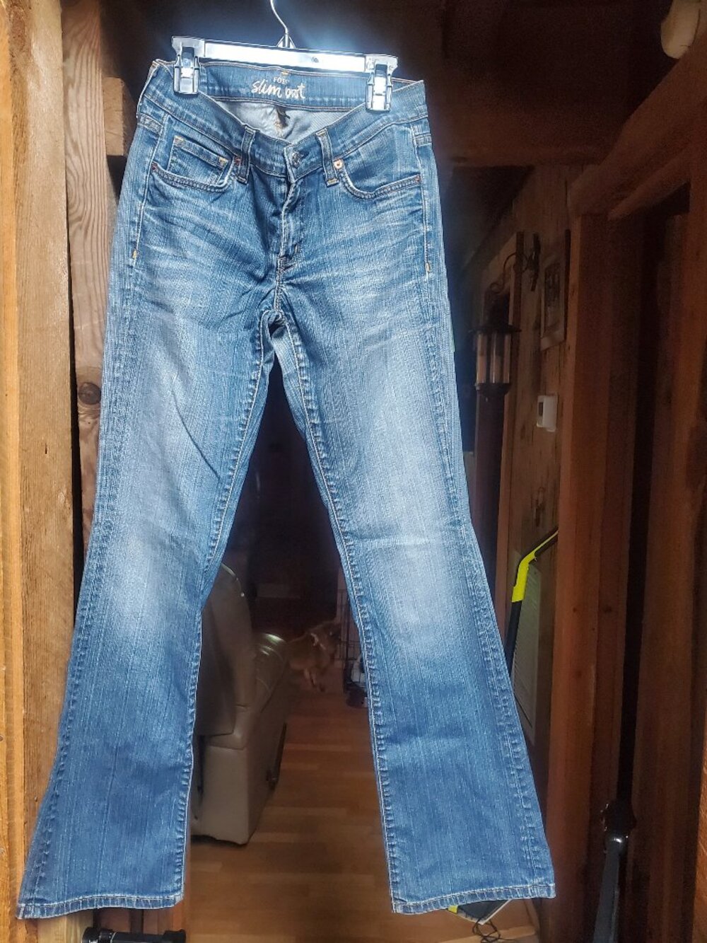 Y2K Vintage Fossil Slim Bootcut Medium Wash Jeans Sz 27